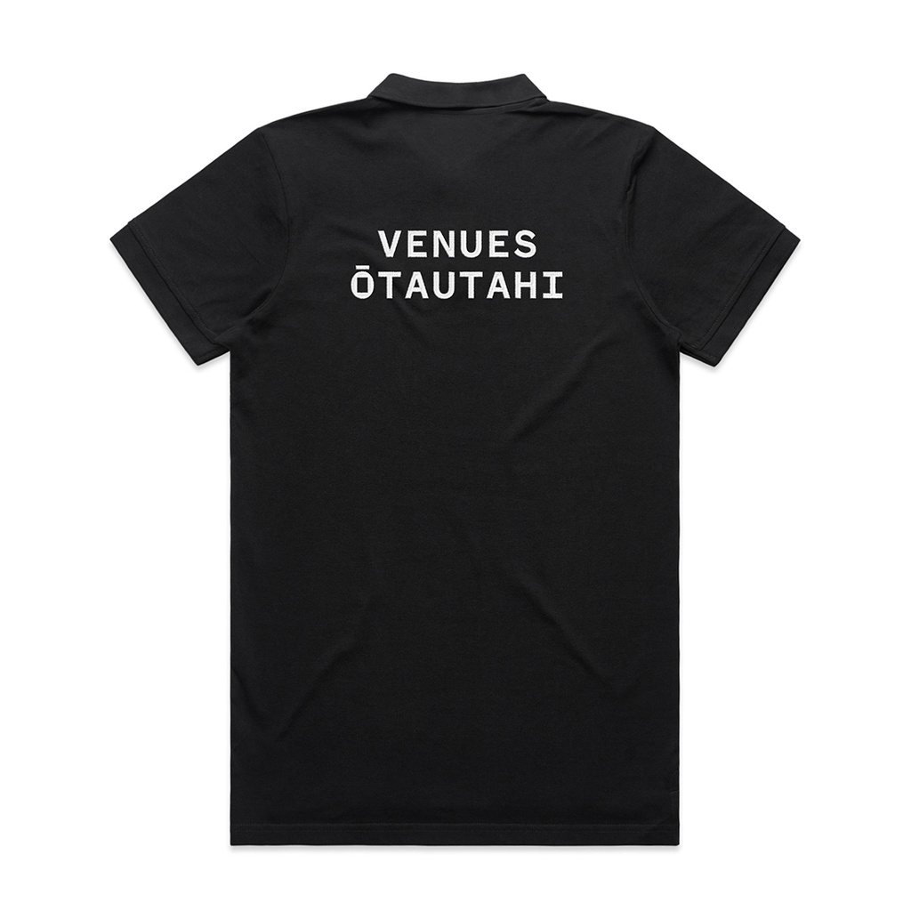Venues Otautahi Polo - Black