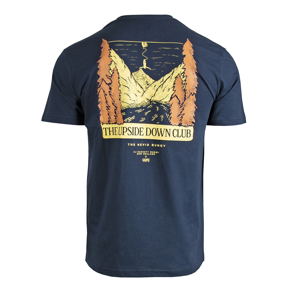 Upside Down Club Tee Navy