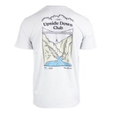 Upside Down Club Tee White
