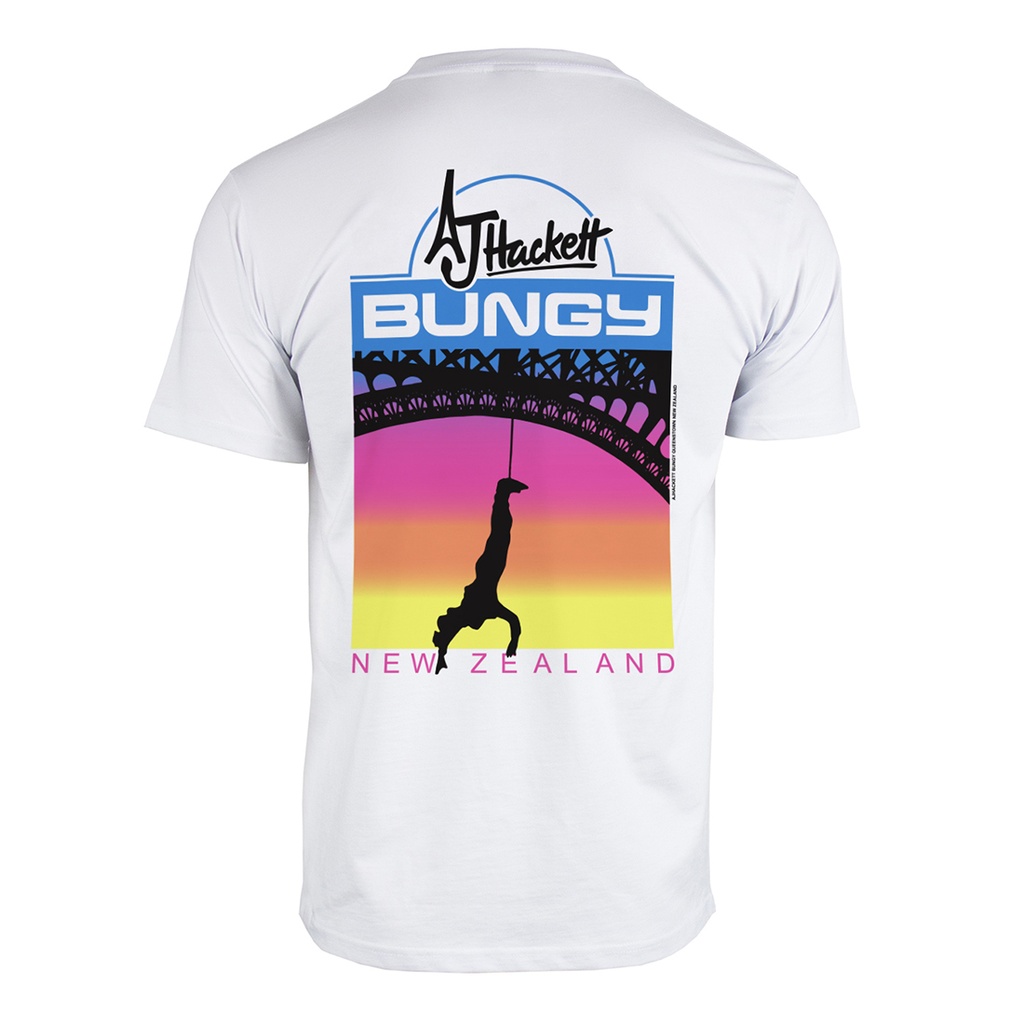 VINTAGE UNISEX RETRO TEE WHITE