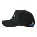 AJHB Upside Down Club Cap - Black
