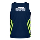 PM Safety DriFit Hi Vis Singlet - Navy/Yellow