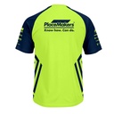 PM Safety DriFit Hi Vis Tee- Yellow/Navy