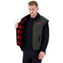 Yanmar Oilskin Vest - Black/Red