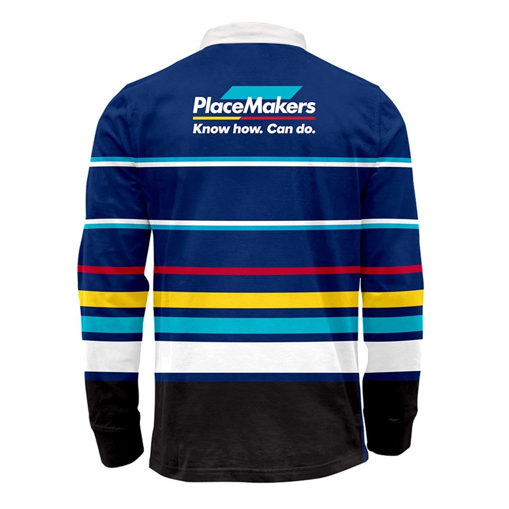 PM Retro Long Sleeve Rugby Jersey