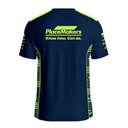PM Safety DriFit Hi Vis Tee - Navy/Yellow