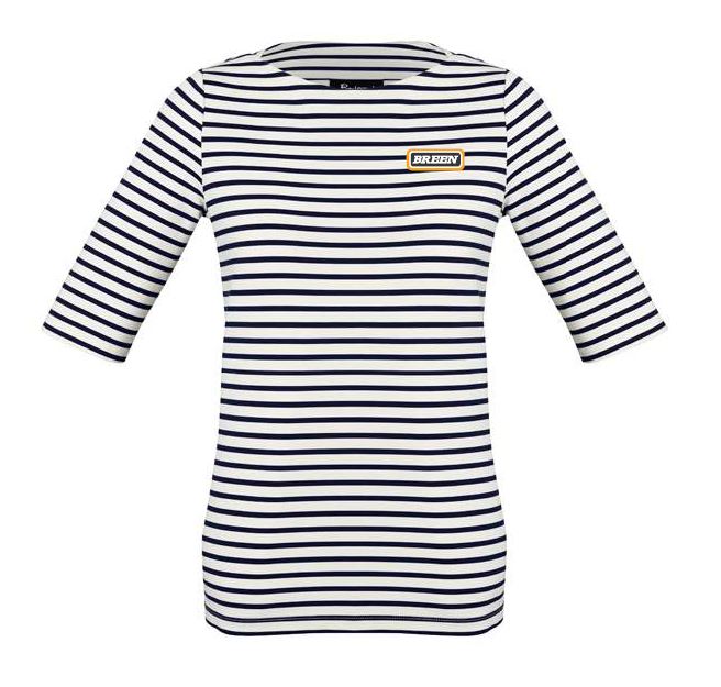 Breen Women's Camille Top-Navy/Ivory 