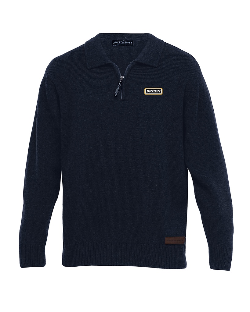 Breen Windproof Jersey-Navy 
