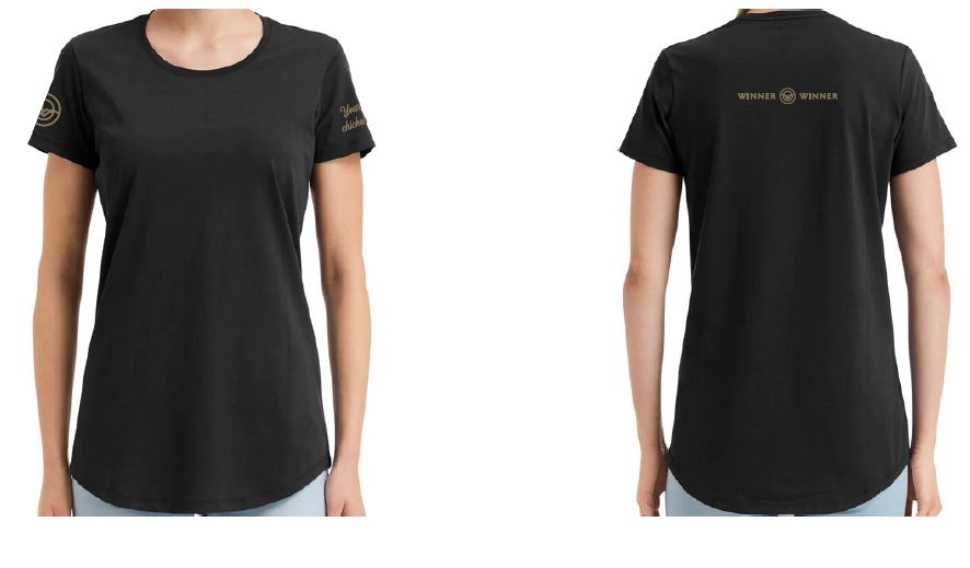 Winner Winner LadiesTee - Black 