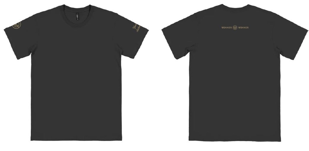 Winner Winner Mens Tee - Black 