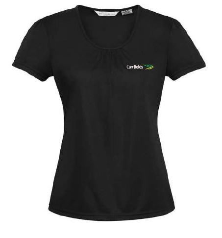 Carrfields Ladies Gathered Knit Top