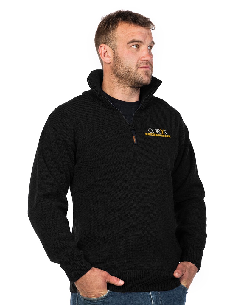 Corys Unisex Windproof Jersey-Black (CES)