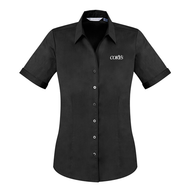 Corys Ladies Monaco SS Shirt-Black (CES)