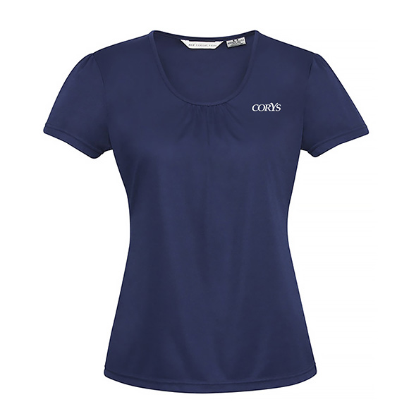 Corys Ladies Chic Top-Midnight Blue (CES)