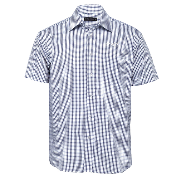 Corys Folio SS Shirt-Blue/White Check (CES)