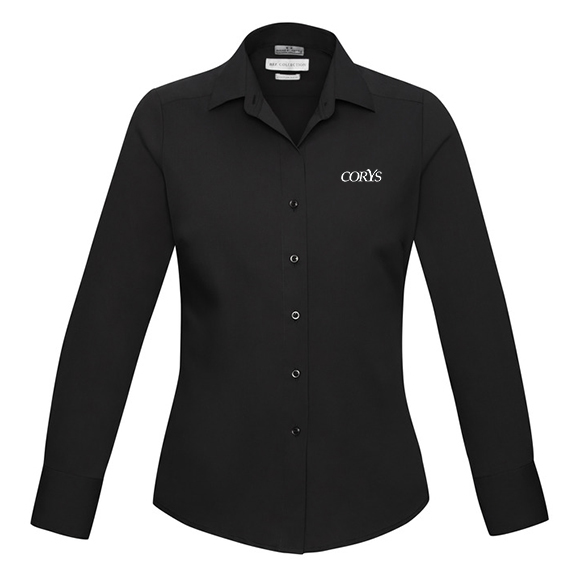 Corys Ladies Monaco LS Shirt - Black (OLD)