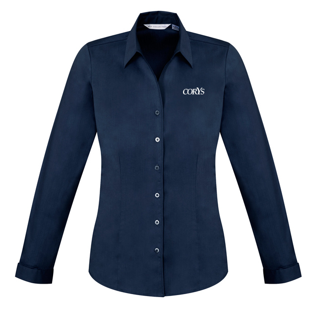 Corys Ladies Monaco LS Shirt-Ink (CES)