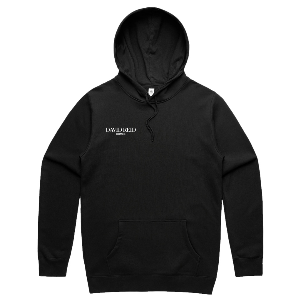 David Reid Men's Royal Hoodie - Black 