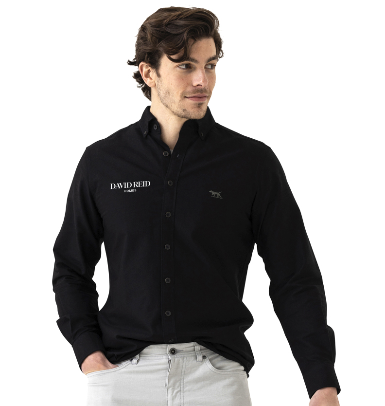 David Reid Rodd & Gunn Shirt - Black 