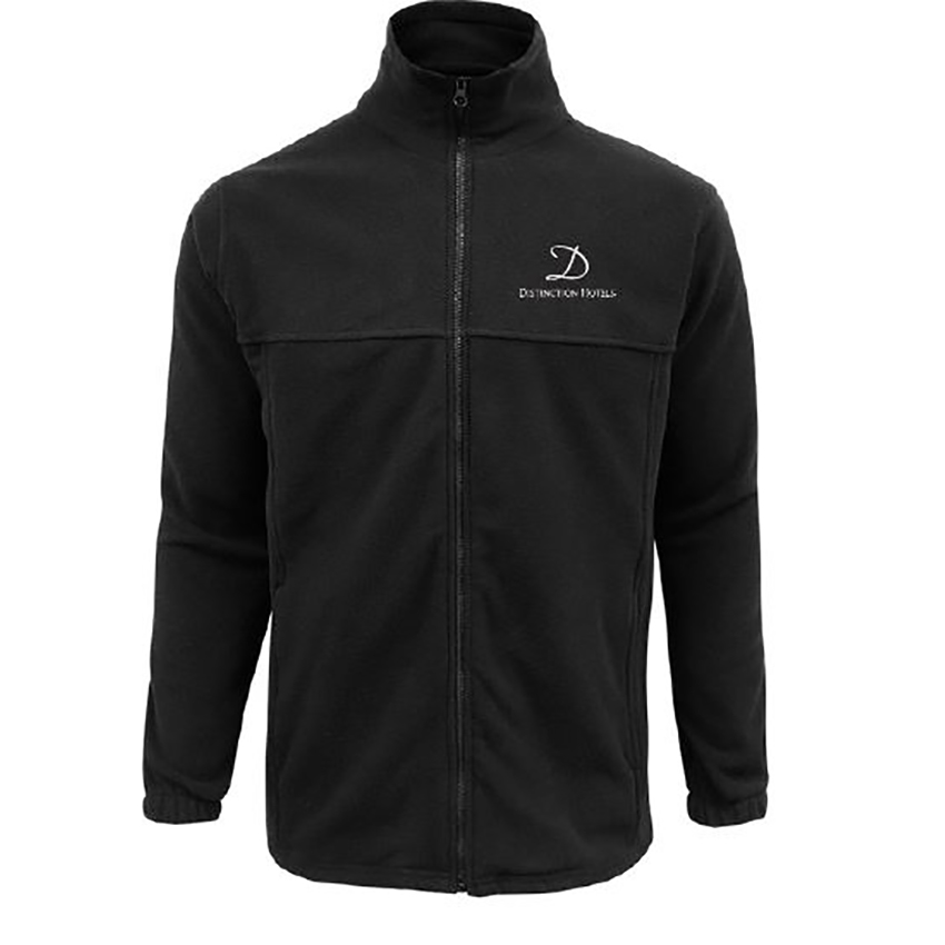 DH Men's Micro Fleece Jacket - Black