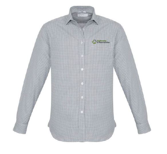 EPS Men's Ellison LS Shirt - Silver 