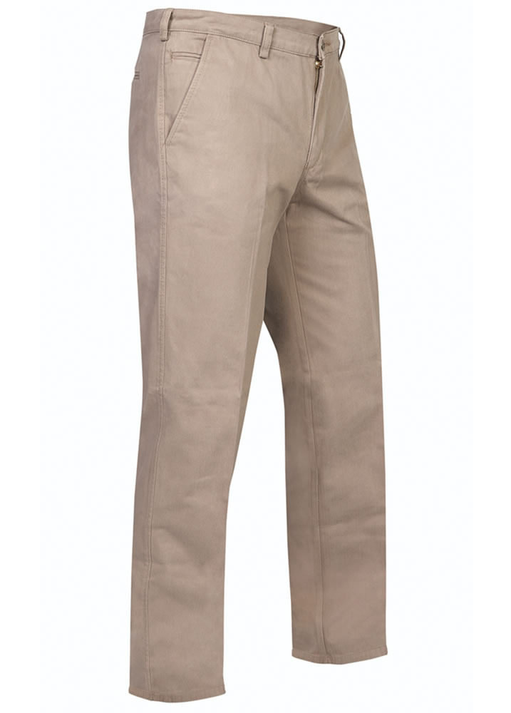 Men's Moleskin Lightweight Trousers - Taupe 