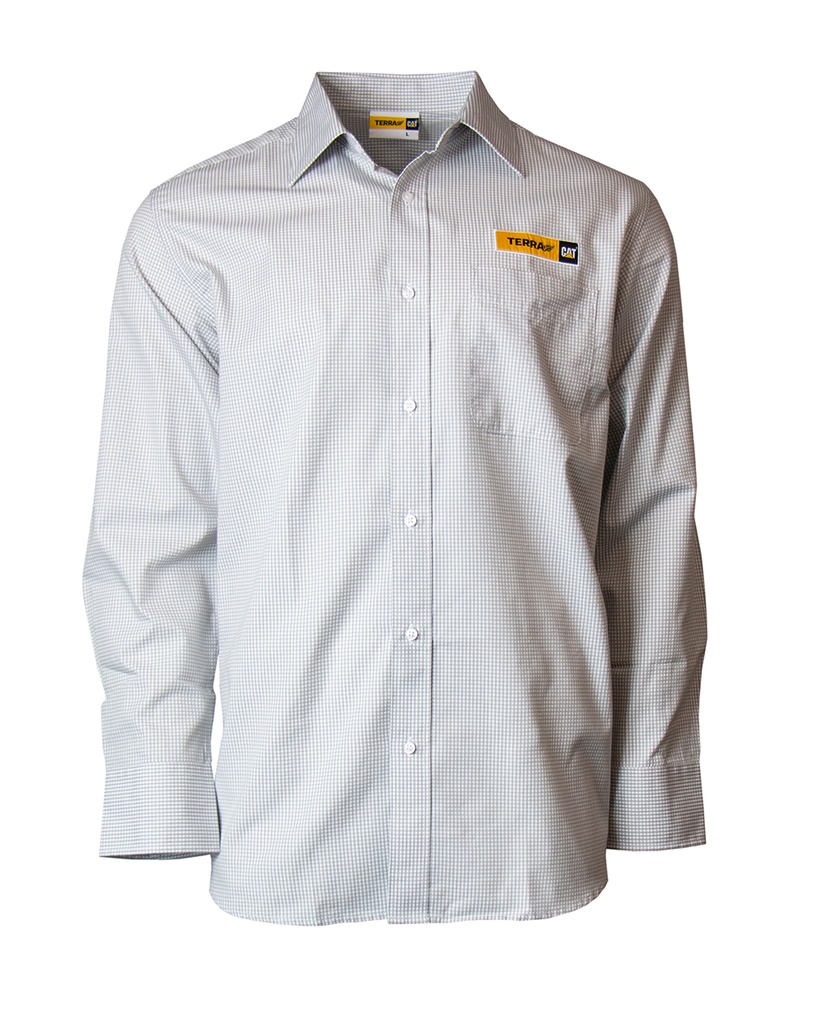 Terra Cat Men's Ellison Shirt-Silver 