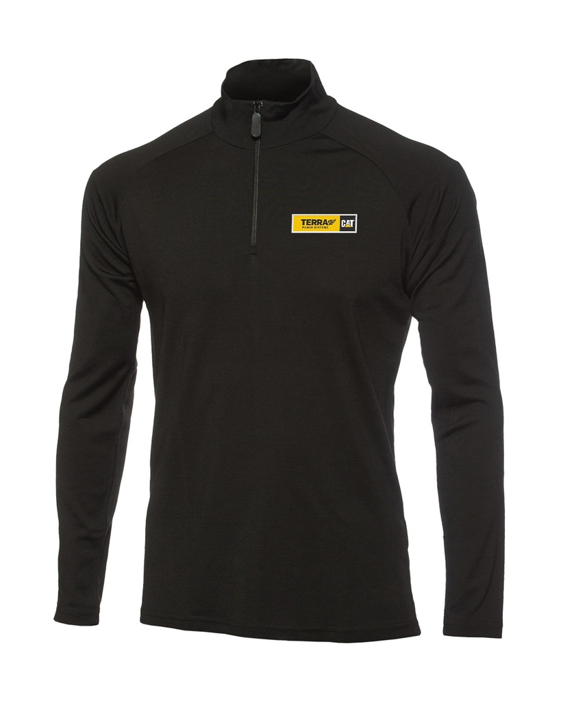 Terra Cat Power Systems Men's 1/2 Zip Merino Jersey