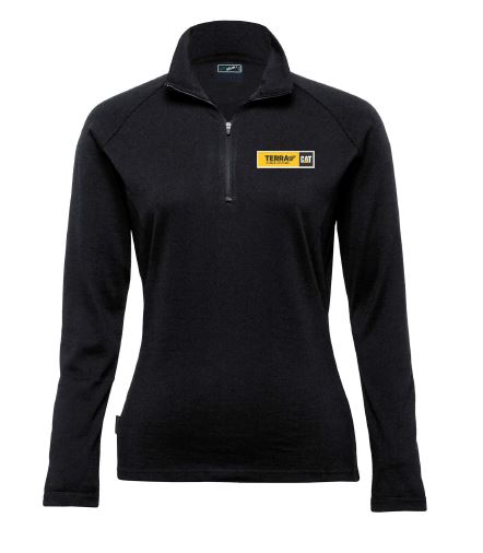 Terra Cat Power Systems Women's 1/2 Zip Merino Jersey