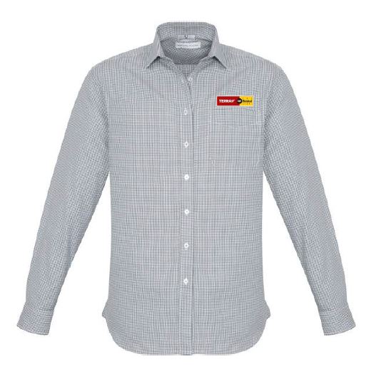 Terra Cat Rental Stores Men's Ellison Shirt -Silver