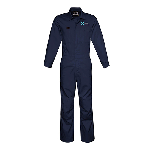 Master Plumbers Men's LW Drill Overalls 