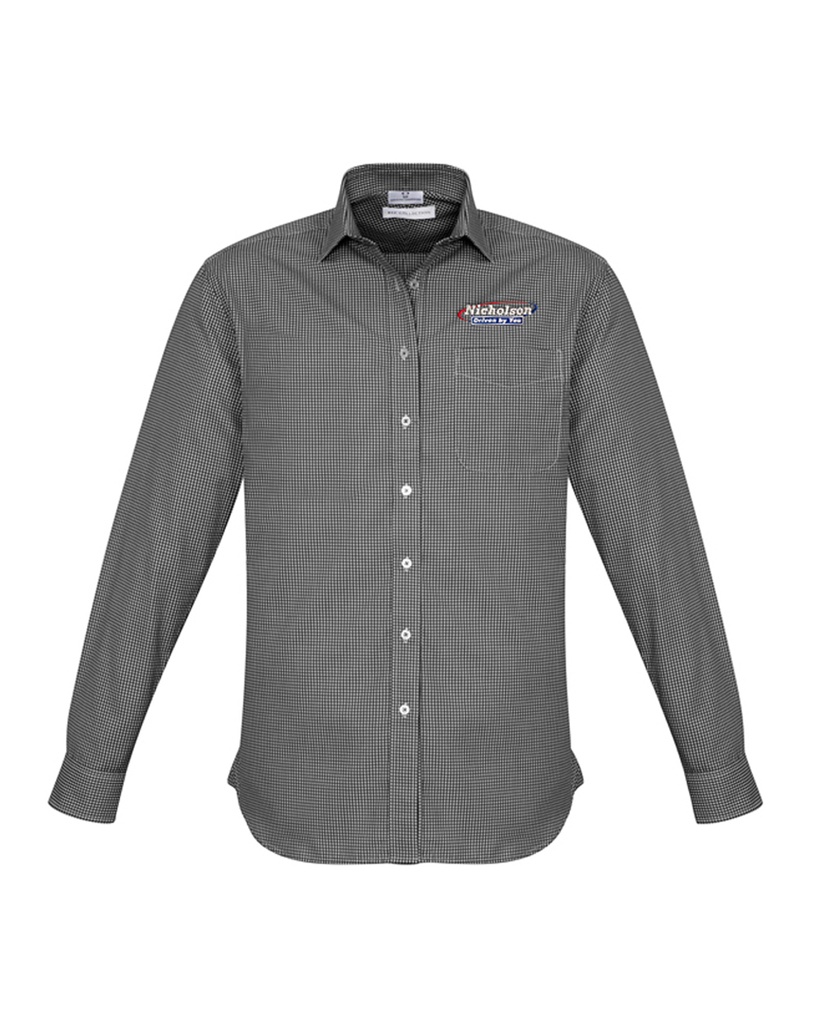 Nicholson Men's Ellison Shirt - Black/white 