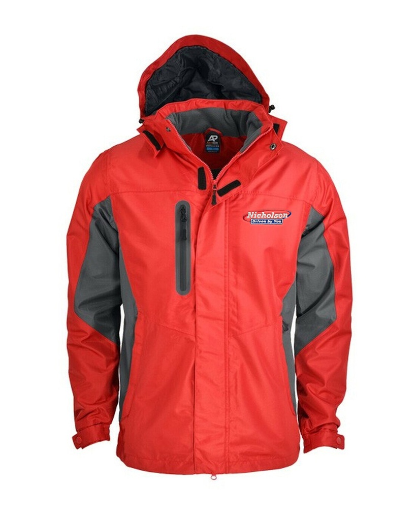 Nicholson Men's Sheffiled Jackets - Black/Grey 