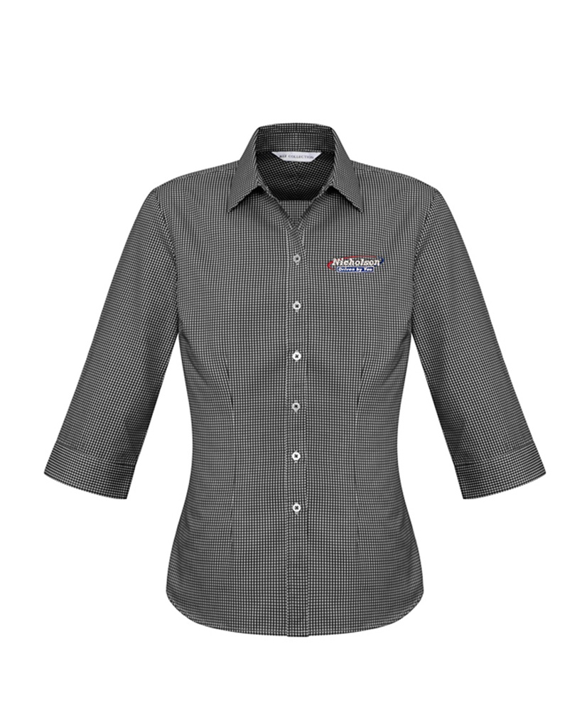 Nicholson Women's Ellison Shirt - Black/white 