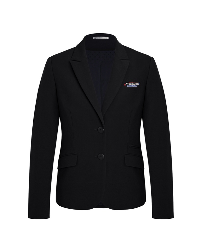 Nicholson Women's Mid Length Jacket - Black 