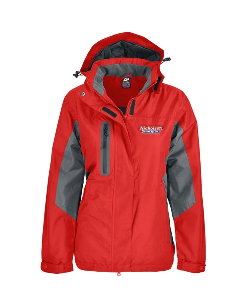 Nicholson Women's Sheffiled Jackets - Black/Grey 