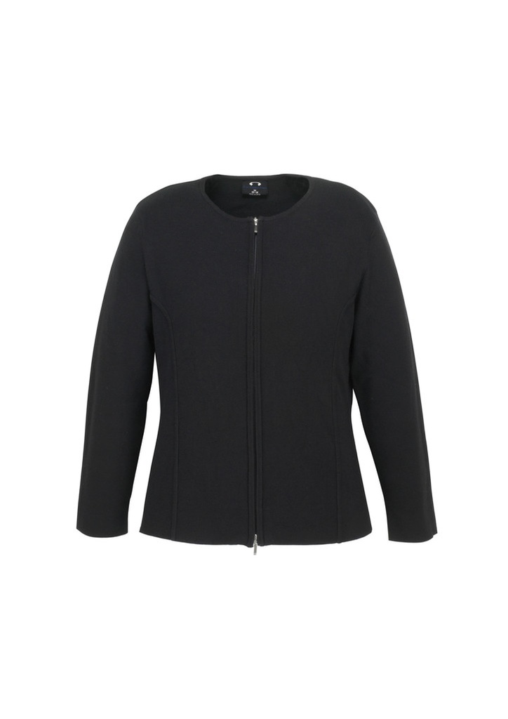 Nicholson Women's 2-way Zip Cardigan - Black 