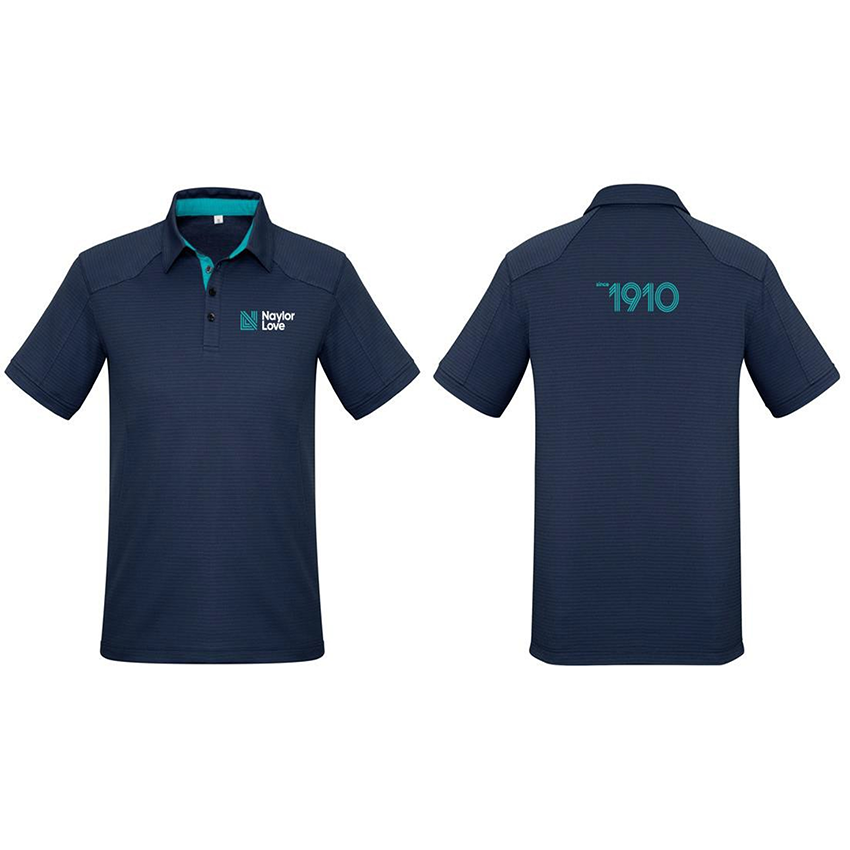 Naylor Love Men's Polo- Navy 