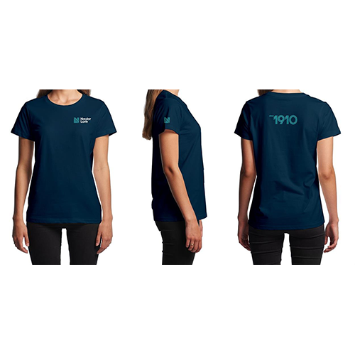 Naylor Love Women's Maple Tee- Navy 