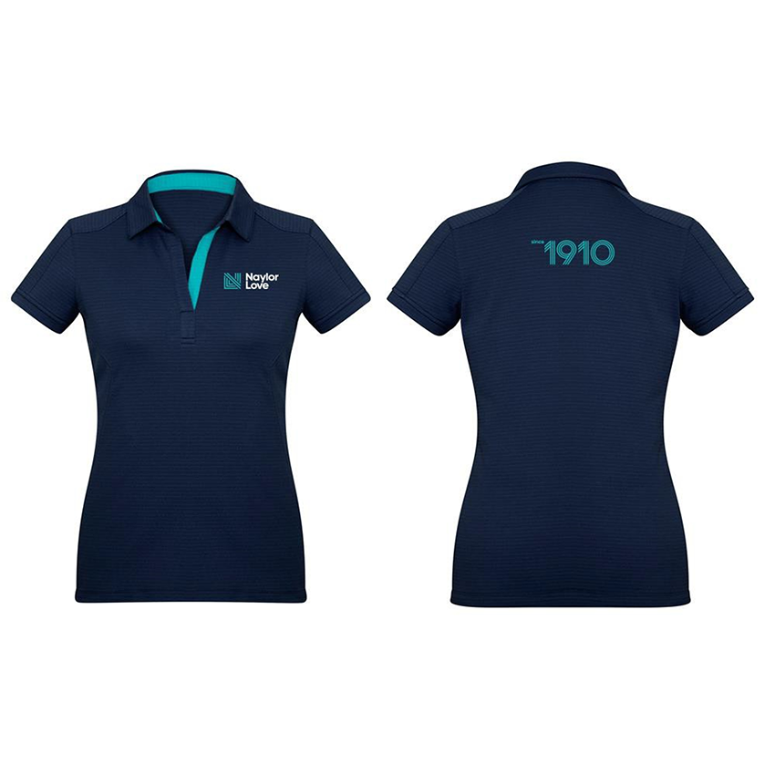 Naylor Love Women's Polo- Navy 