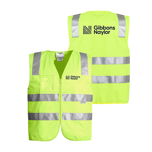 Gibbons Naylor HiVis Vest - Yellow 