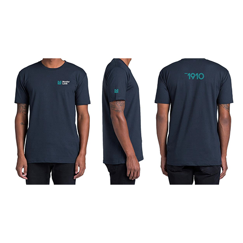 NL Gibbons Men's Staple tee - Navy 