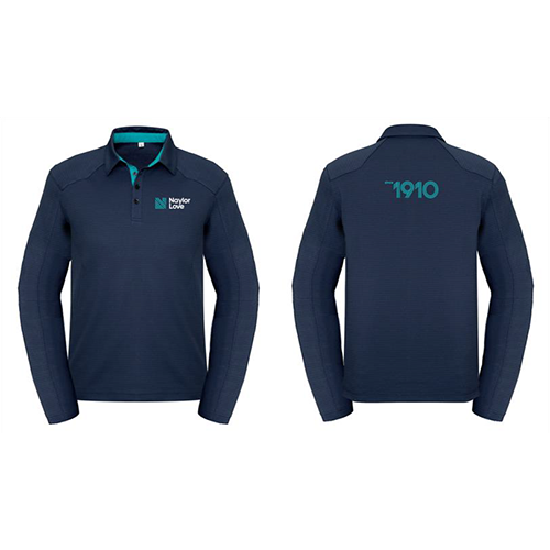 Naylor Love Men's LS Polo 