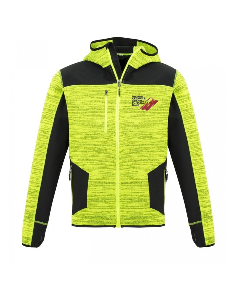 NZCDS Streetworx Hoodie - Yellow/Black