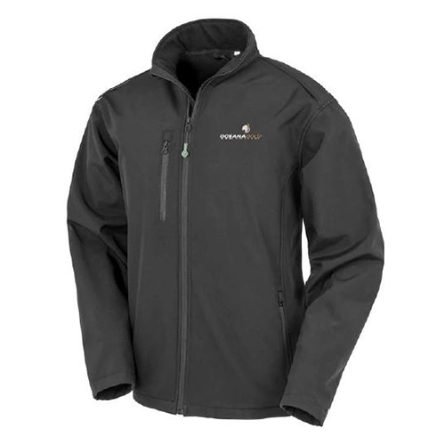 OGL RPET Soft Shell Jacket - Black