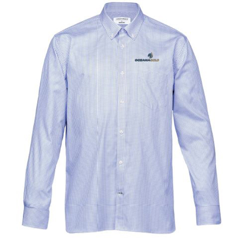 OGL Barker's Men's Business Shirt - Blue