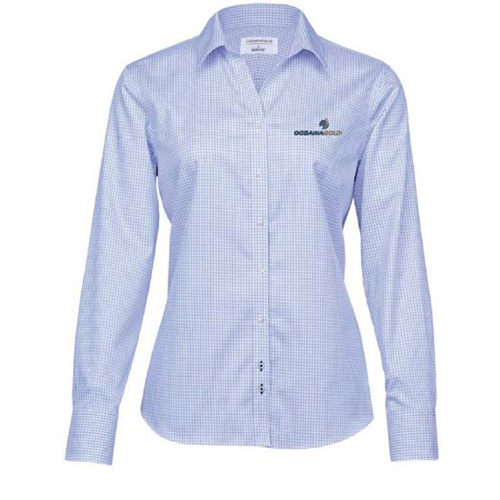 OGL Womens Barkers Shirt - Blue