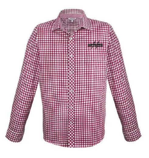 AE Men's Brighton Shirt-Claret LS