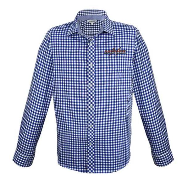 AE Men's Brighton Shirt-French Blue LS