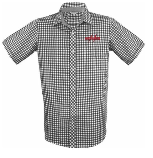 PB Adv Elec Men's Brighton SS Shirt-Black/White 